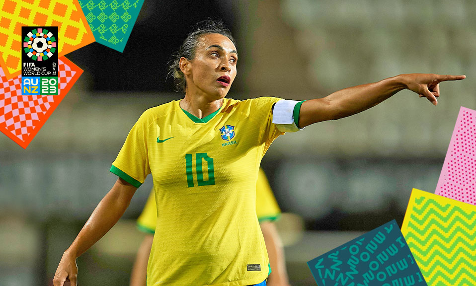 Marta zum sechsten Mal bei einer WM dabei 